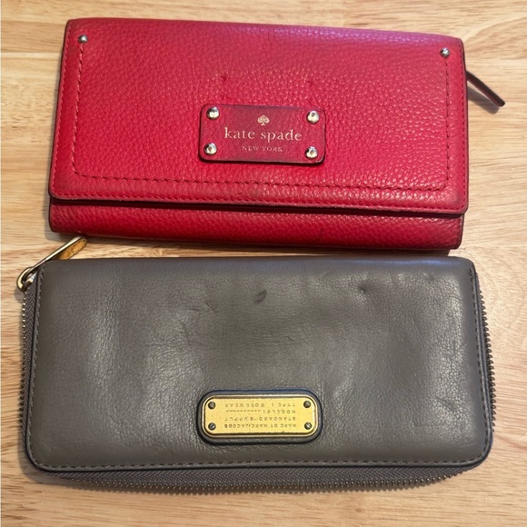 Kate Spade Layton Wellesley Wallet & Marc by Marc Jacob’s wallet bundle - Picture 1 of 11